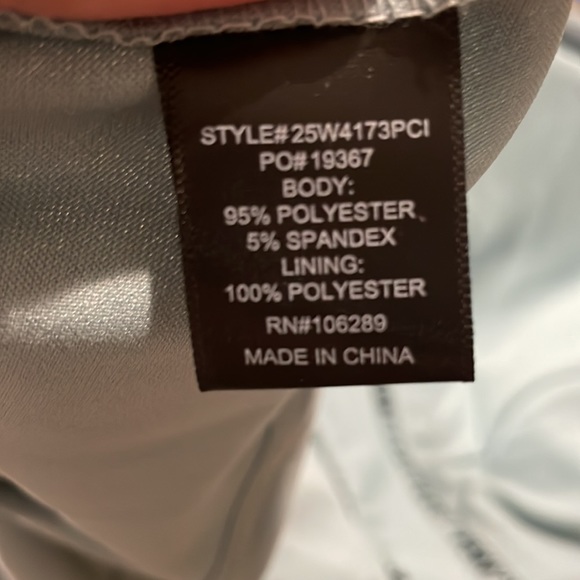 Green/Gray dress - Picture 5 of 5